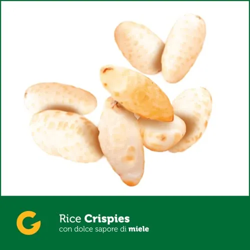 Giusto rice crispies miele cereali riso senza glutine