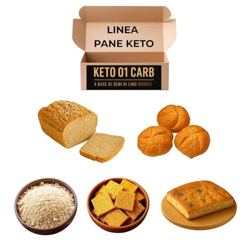 Keto 01 Carb Box Degustazione Pane box 5 pezzi proteico