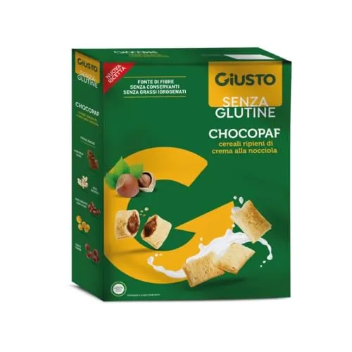 Giusto Chocopaf Cereali Nocciola 250g senza glutine