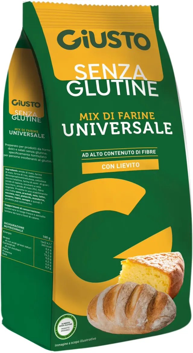 Giusto Mix Universale preparato senza glutine 500 g