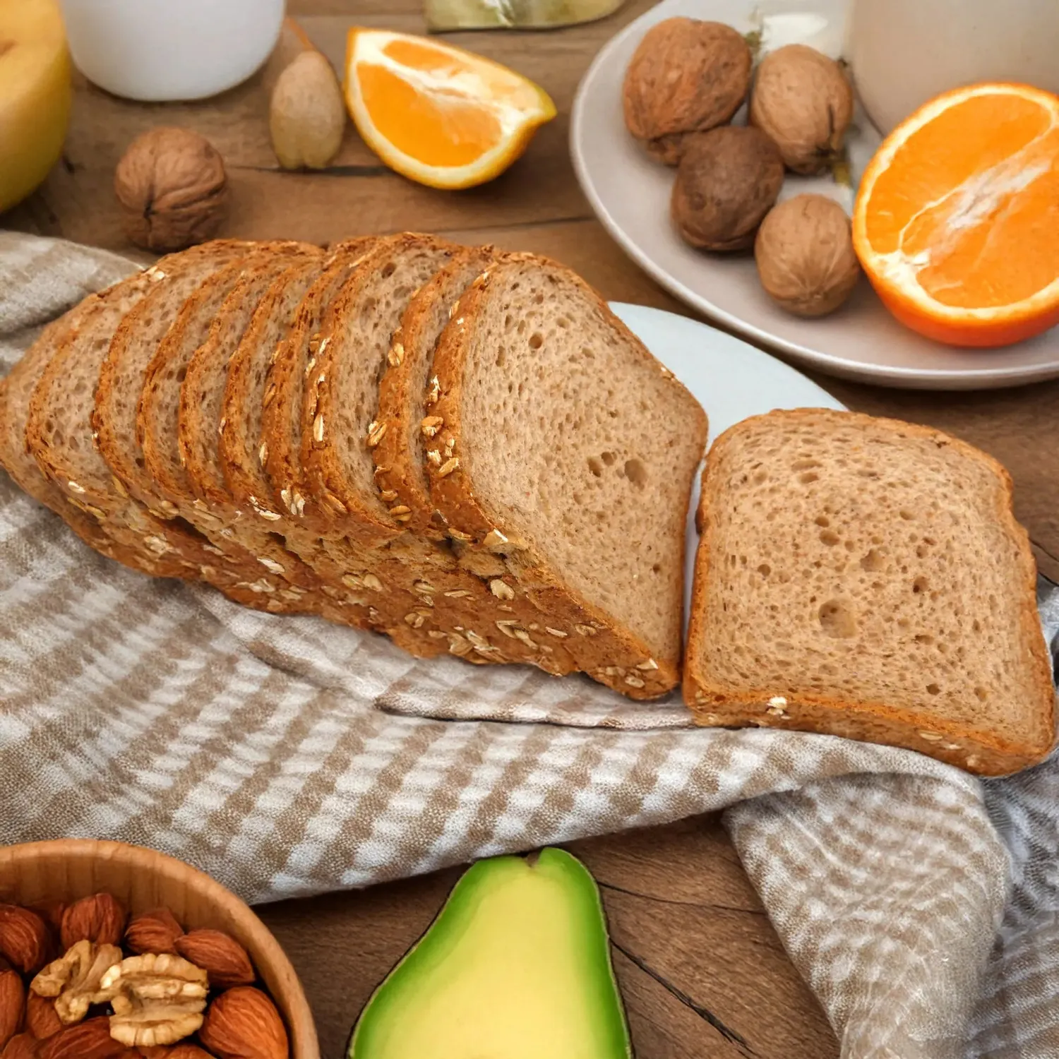 Protein K Pane Farro Integrale 50% 350g Ricco Fibra