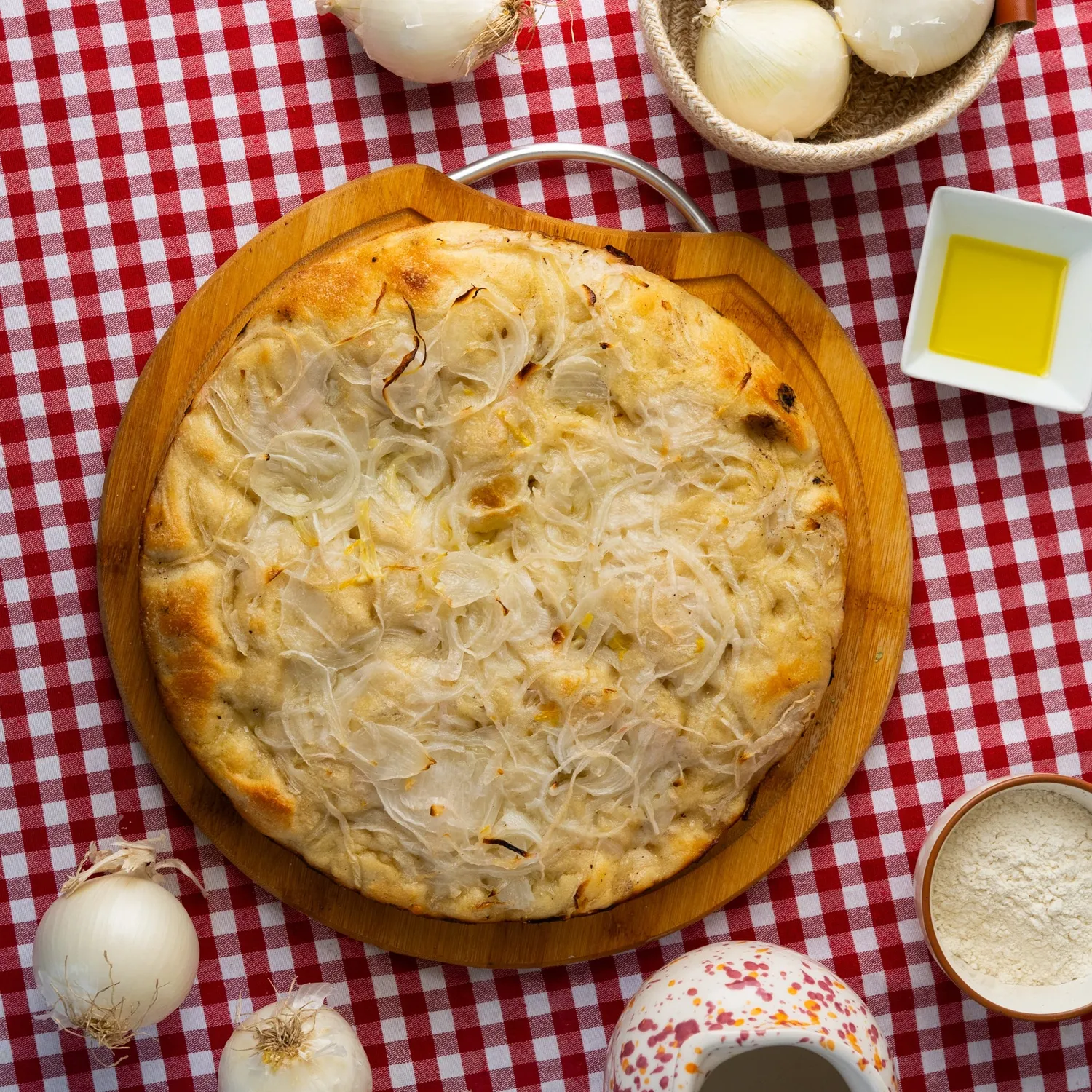 San Nicò Bianca Cipolla focaccia barese calzone cipolla