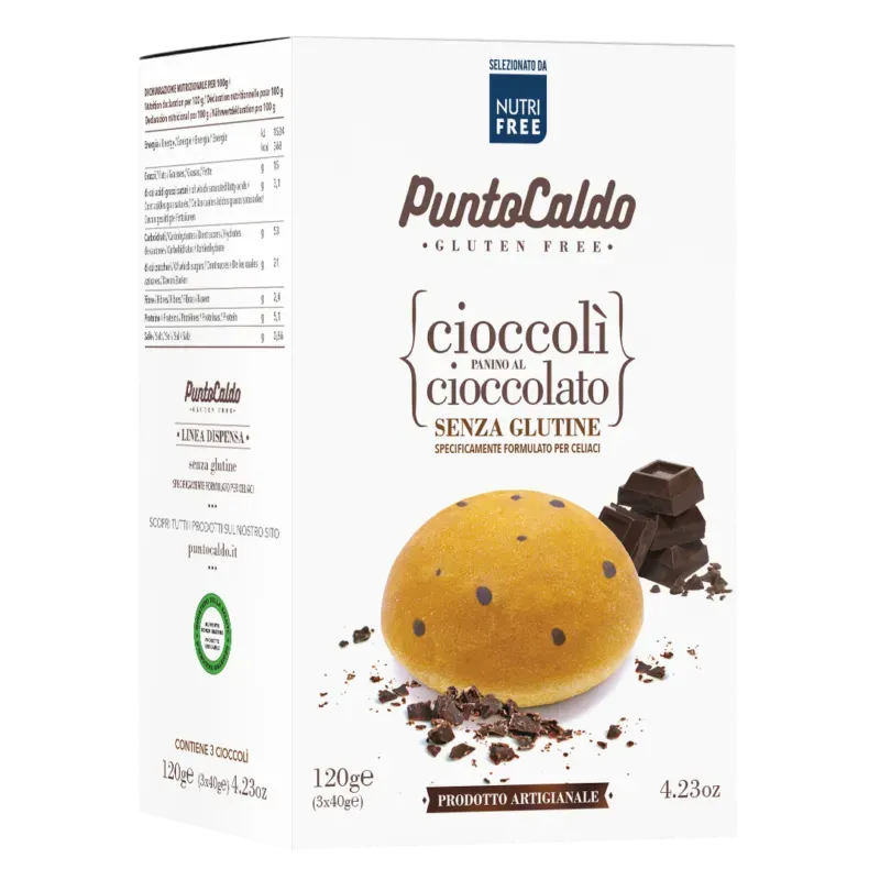 Nutrisi Cioccolì Panino al Cioccolato Monoporzione