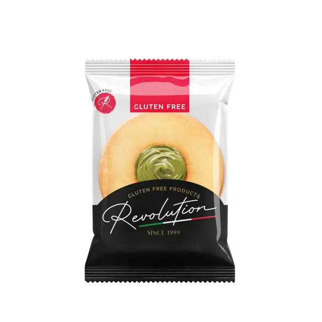 Revolution Food Occhio di Bue Pistacchio senza glutine 28g