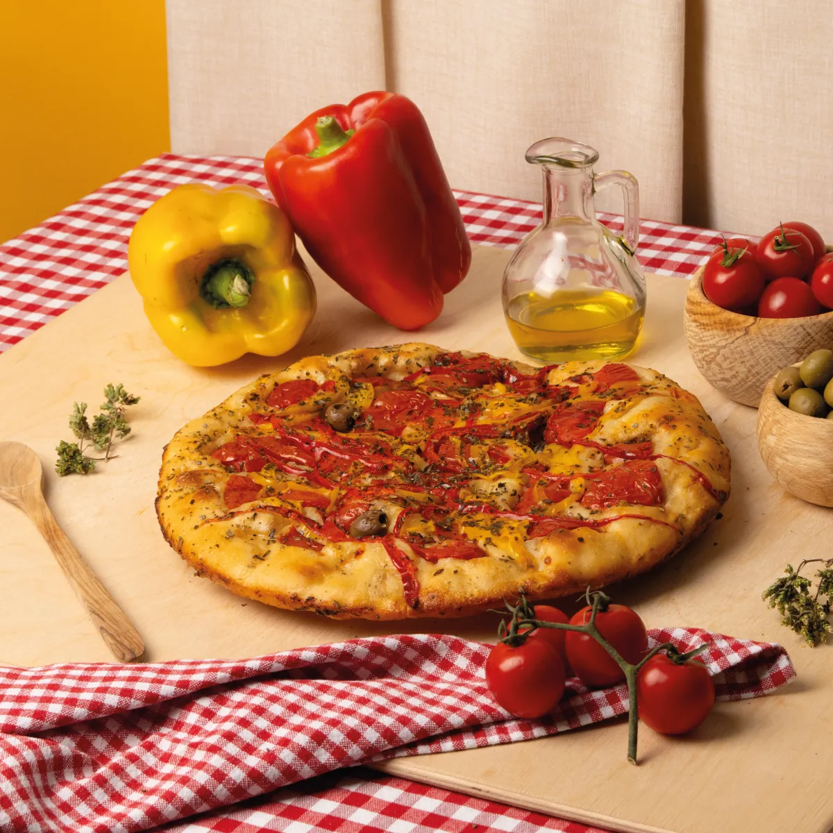 SanNicò Focaccia ai Peperoni barese tradizionale