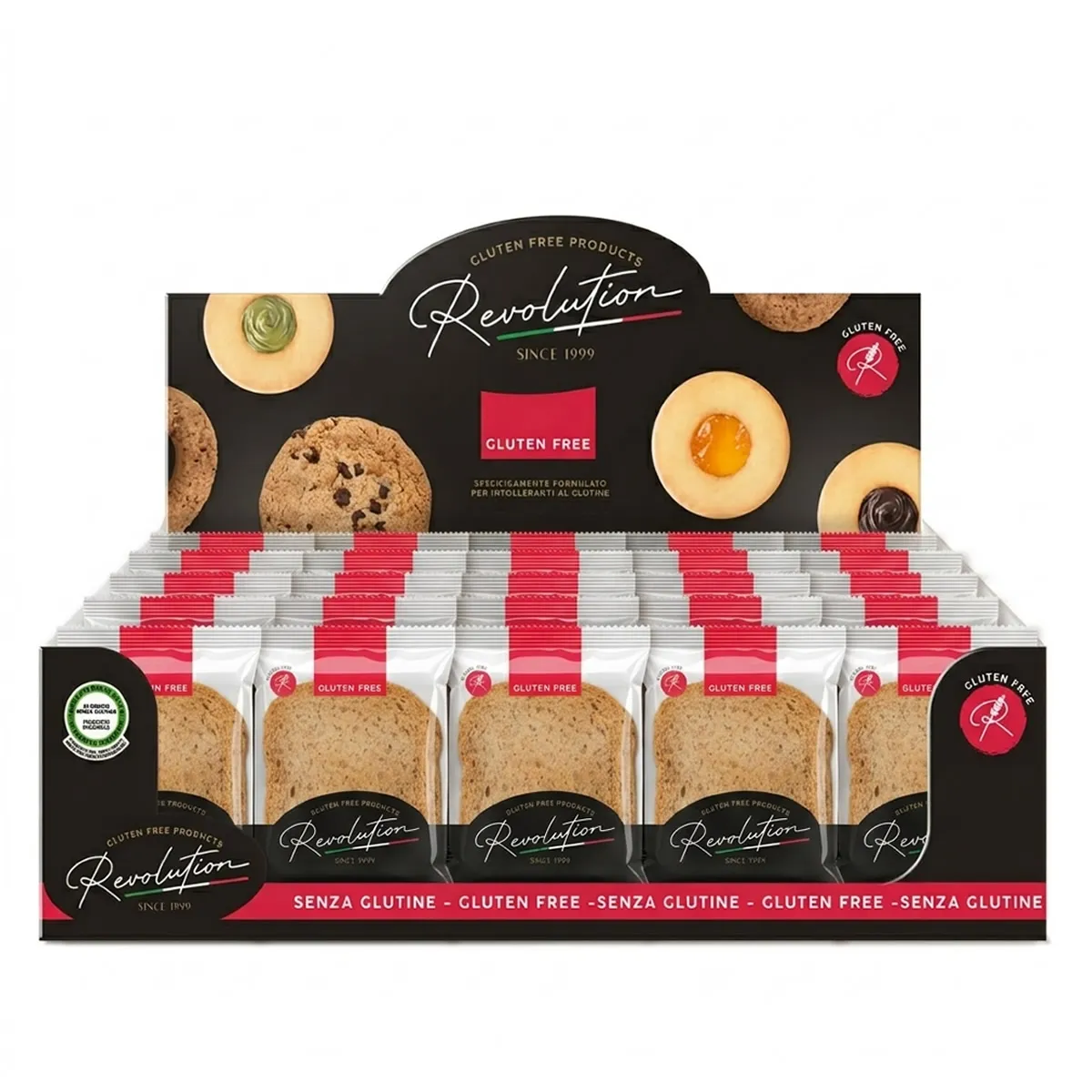 Revolution Food Integrali Fette Biscottate Senza Glutine 220g