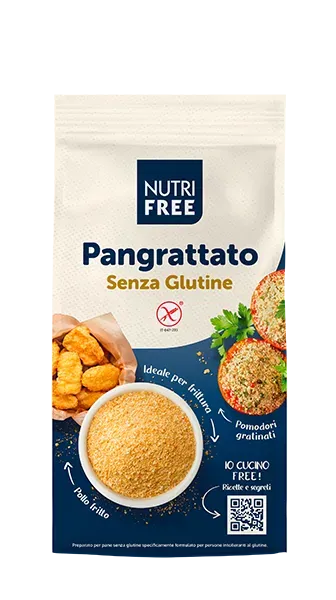 Nutrisi Pangrattato senza glutine 250 g basso contenuto zuccheri