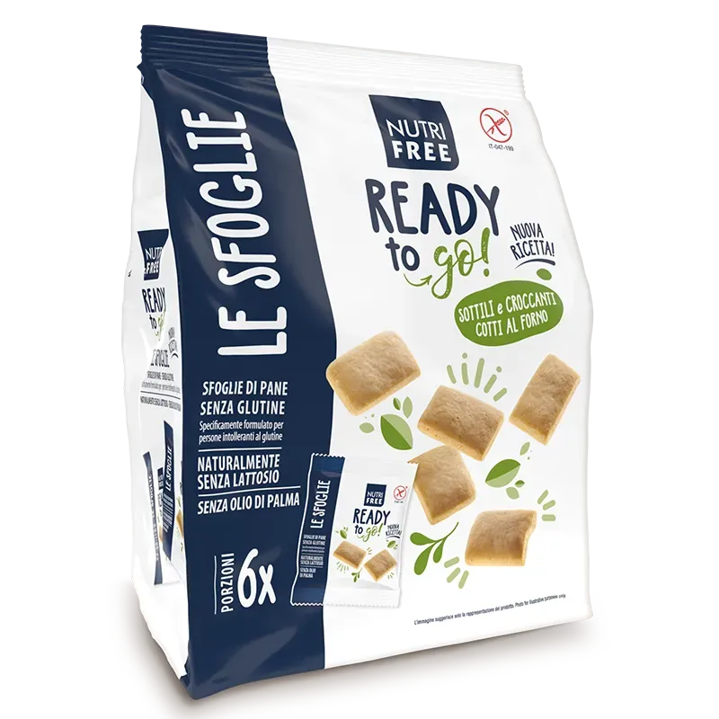 Nutrisi Le Sfoglie chips di pane senza glutine 6 pezzi