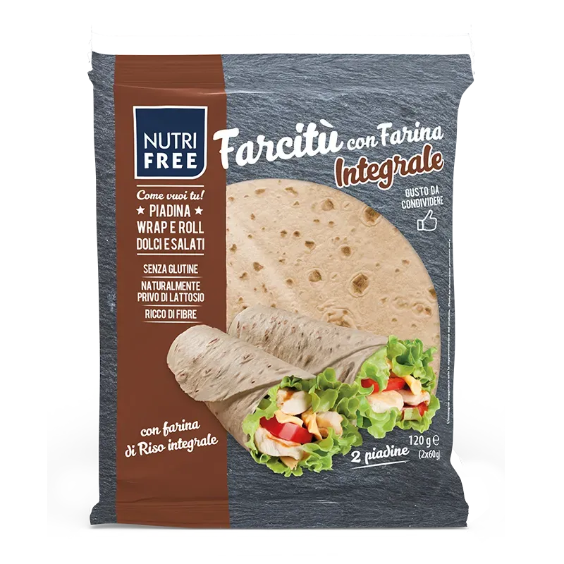 Nutrisi Farcitù Farina Integrale piadina senza glutine