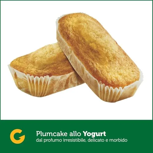 Giusto Plumcake Yogurt Merendine 3x40 g senza glutine