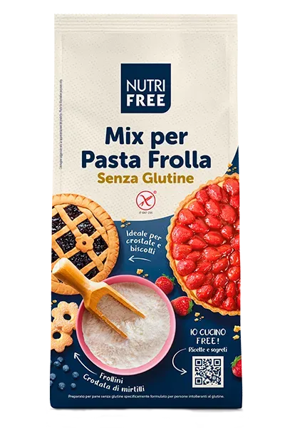 Nutrisi Mix per Pasta Frolla mix dolci e salati senza lattosio