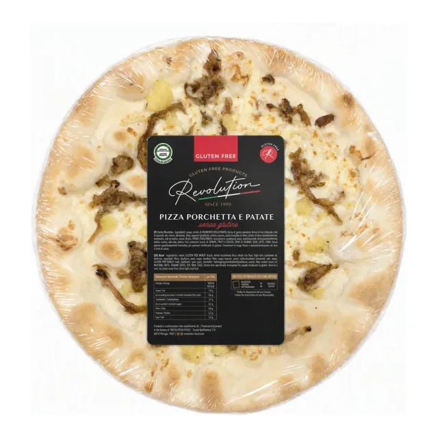 Revolution Food Porchetta e Patate Pizza Senza Glutine 400g
