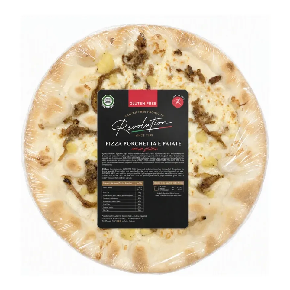 Revolution Food Porchetta e Patate Pizza Senza Glutine 400g