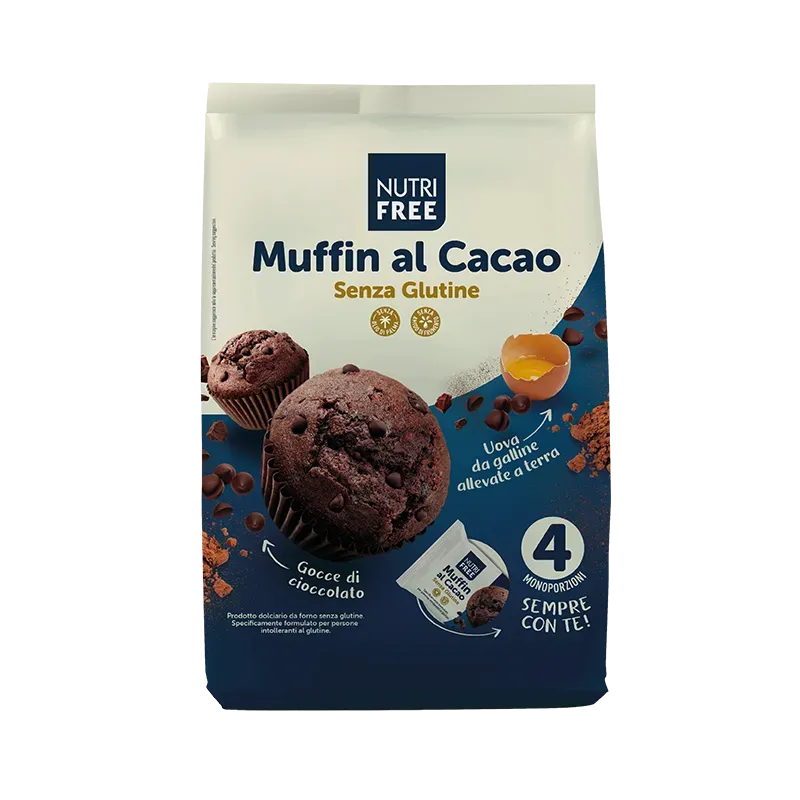 Nutrisi Muffin Cacao muffin senza glutine monoporzione