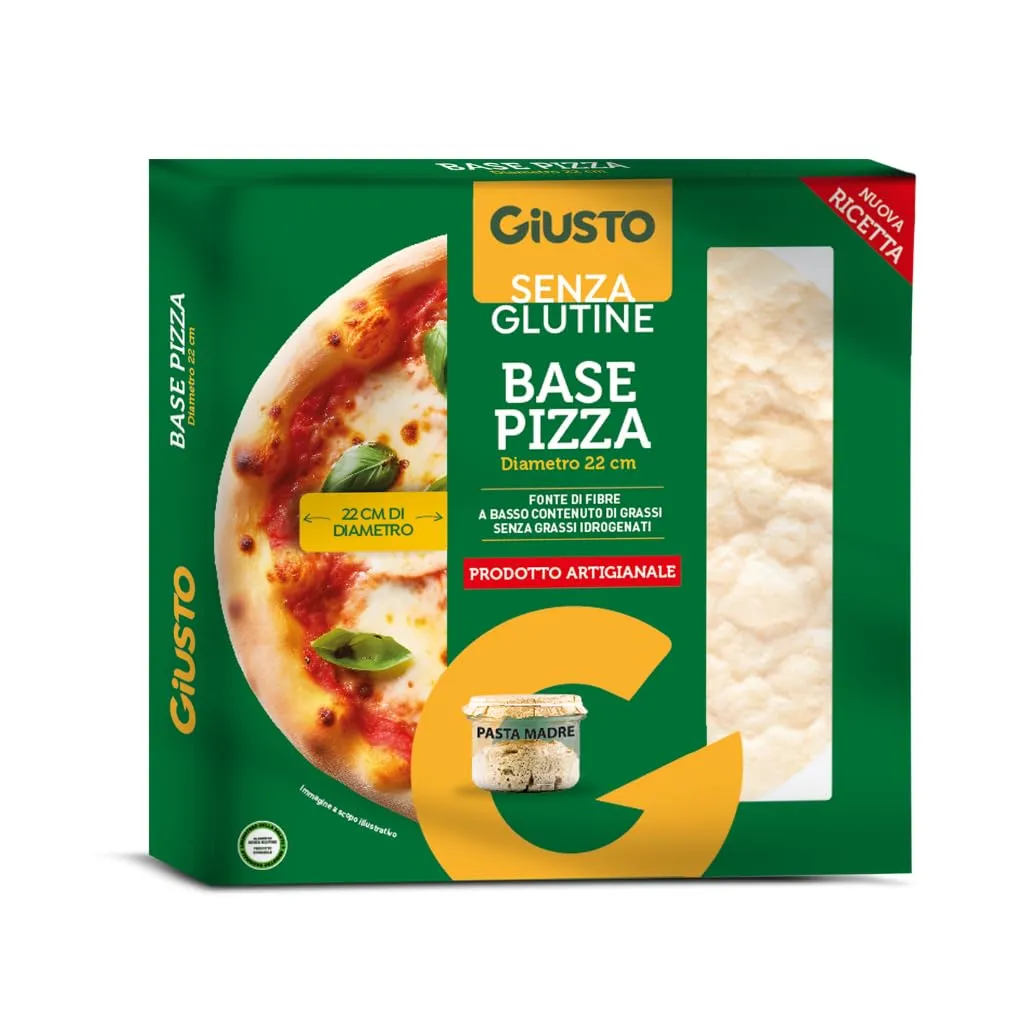 Giusto Base Pizza Senza Glutine 190g 22 cm