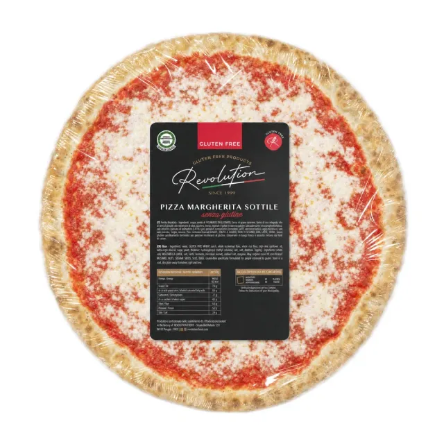 Revolution Food Pizza Margherita Sottile Senza Glutine 280 g 30 cm