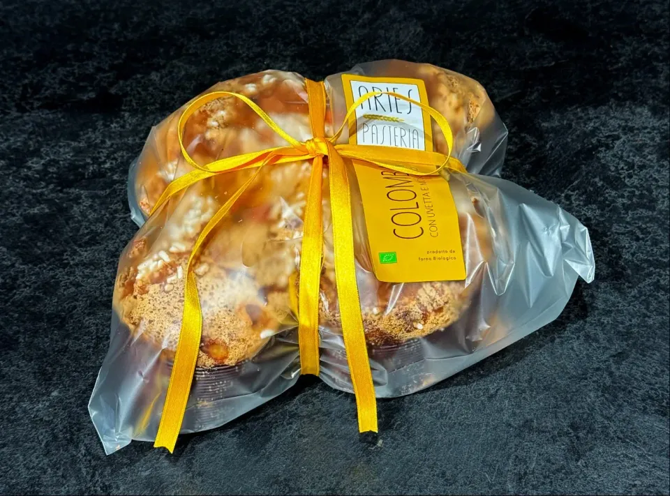 Aries pasteria Colomba uvetta e Moscato dolce 750 g bio