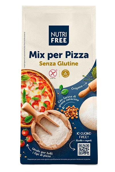 Nutrifree Mix Pizza senza glutine e lattosio