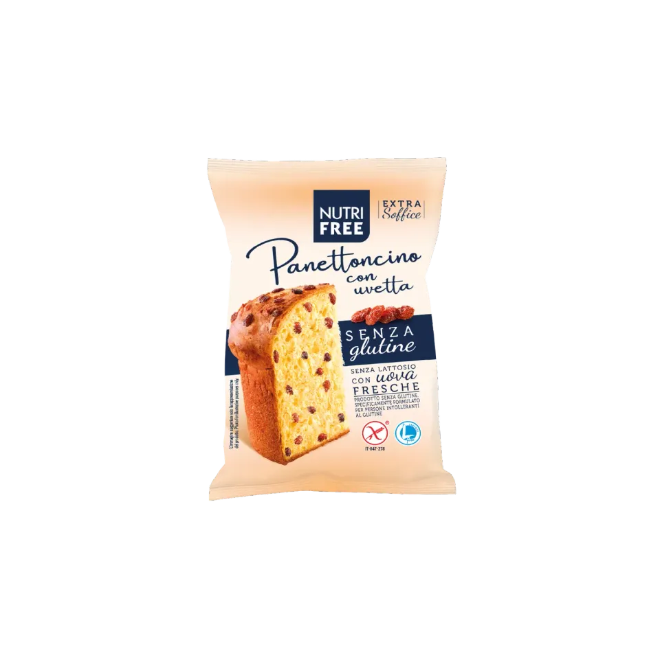 Nutrisi Panettoncino con Uvetta senza glutine