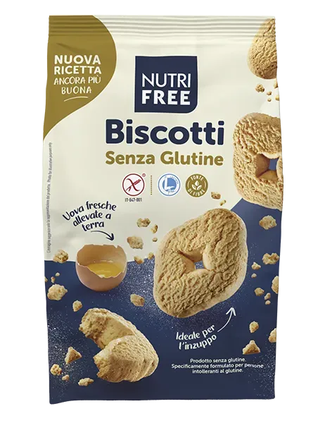 Nutrisi Biscotti Mais e Riso Senza Lattosio