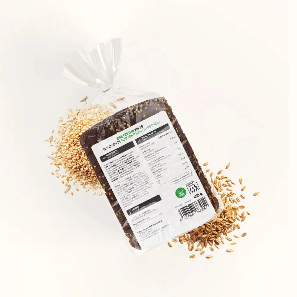 Protein K Pane Proteico Semi 450 g basso contenuto carboidrati