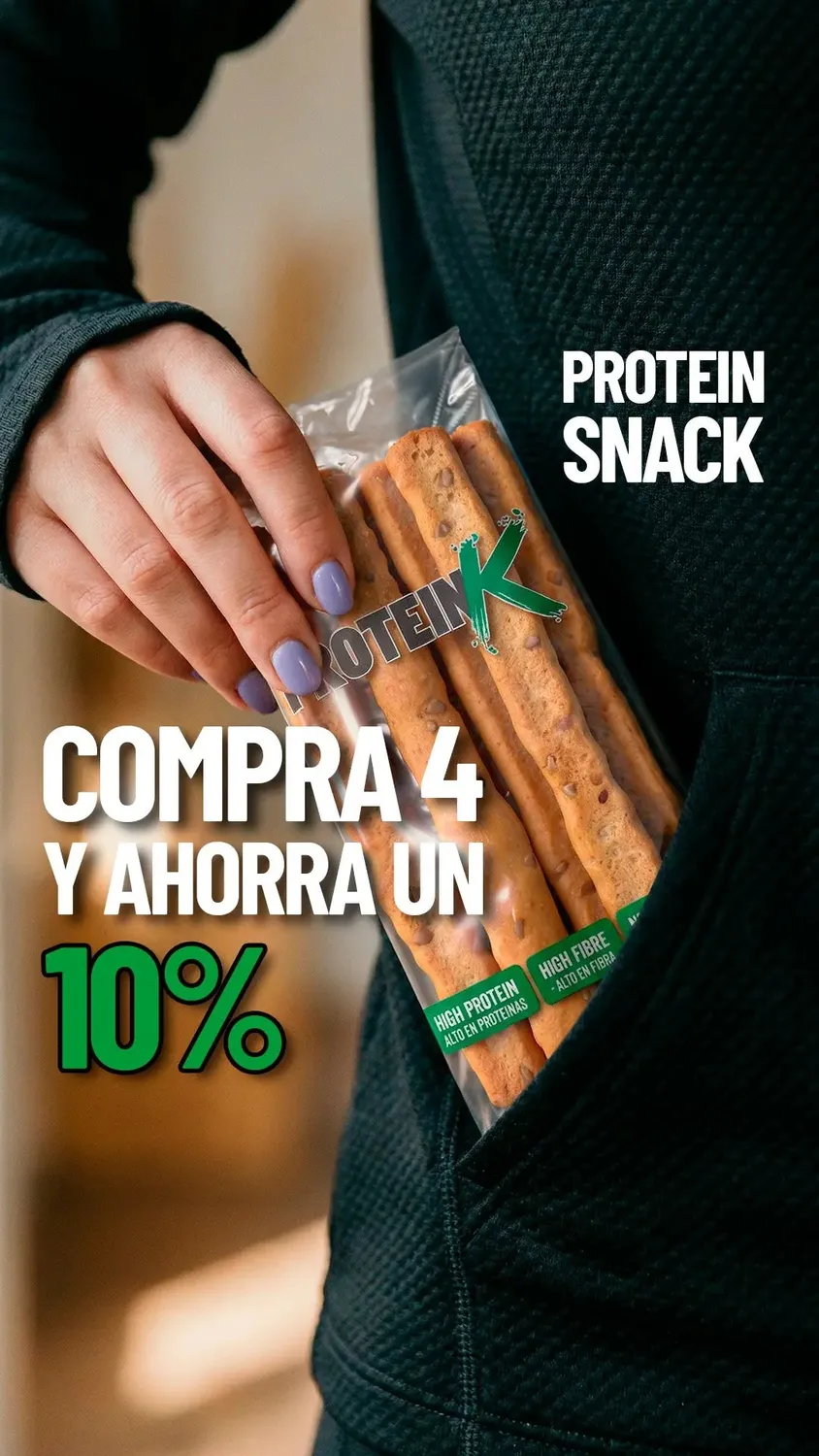 Protein K snack proteico 60g semi alto contenuto proteico