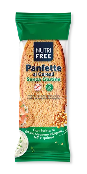 Nutrisi Panfette ai cereali pane monoporzione senza glutine
