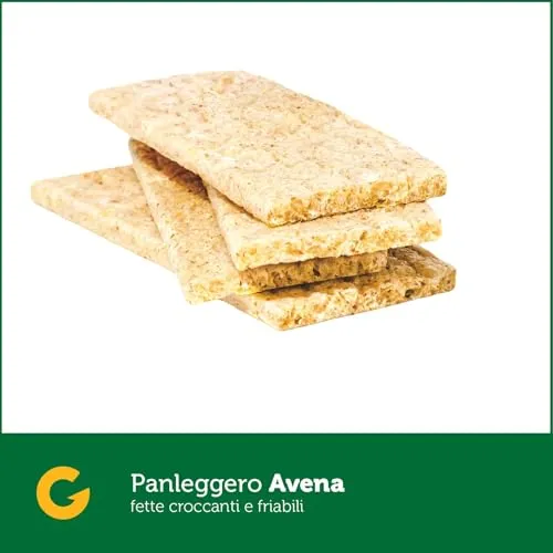 Giusto Pan Leggero avena senza glutine 150g croccante