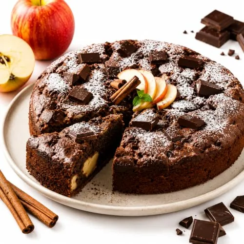 Keto 01 Carb Mela Cannella Cioccolato torta keto 500g senza glutine