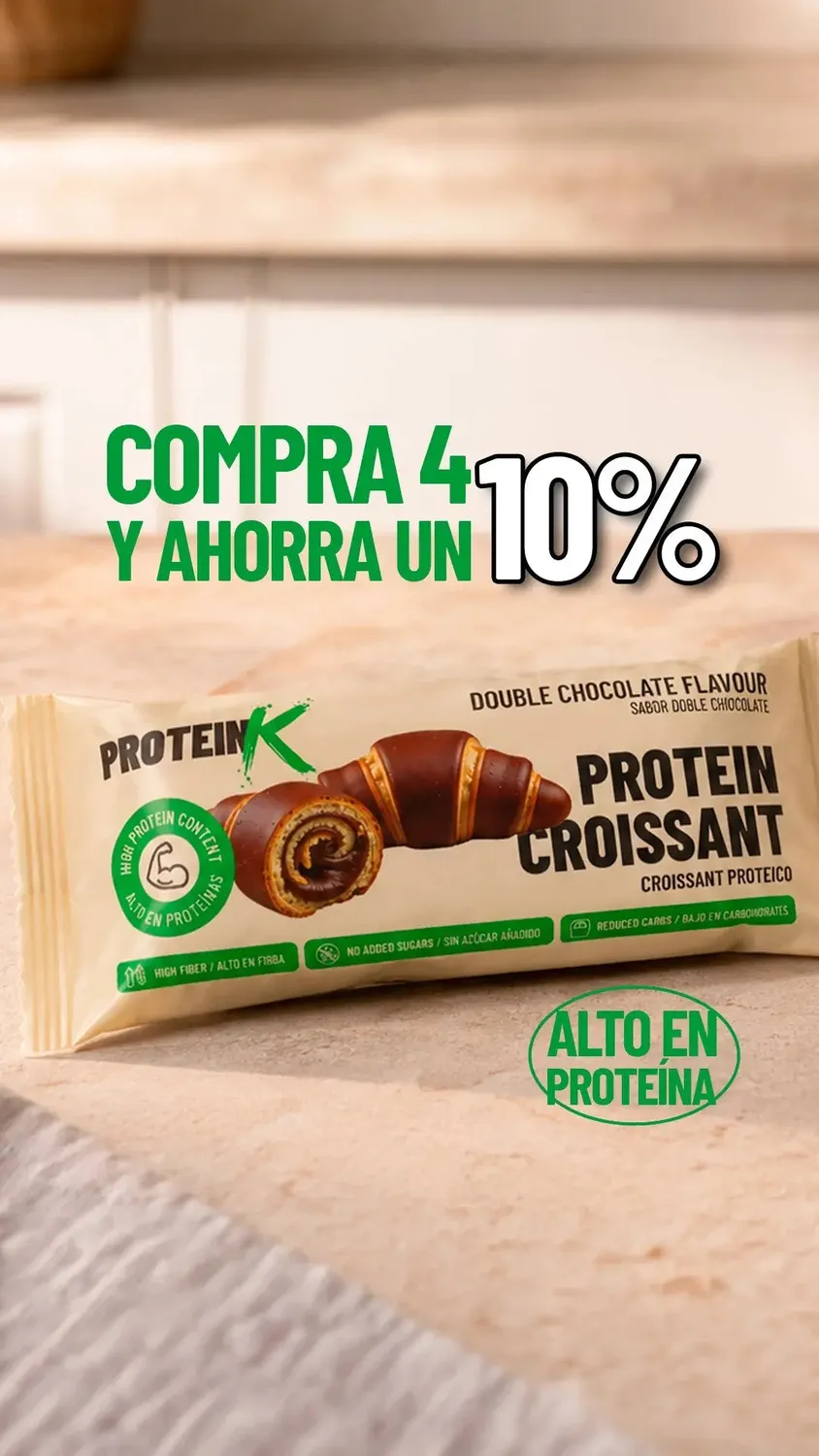 Protein K Protein Croissant cornetto 50 g double chocolate