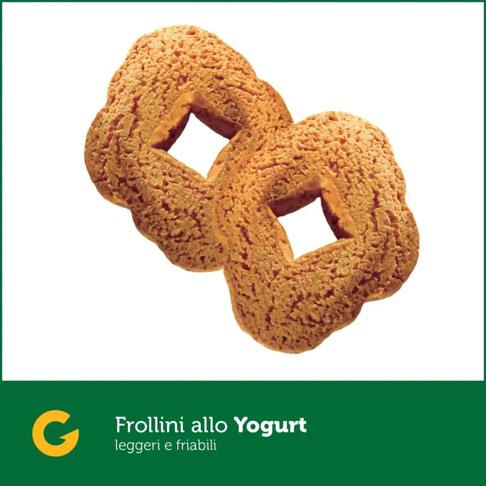 Giusto Frollini Yogurt Biscotti 250 g senza glutine