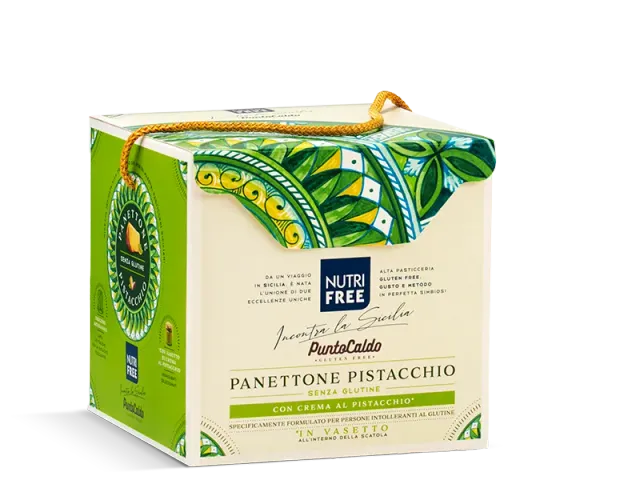 Nutrisi Panettone Pistacchio senza glutine