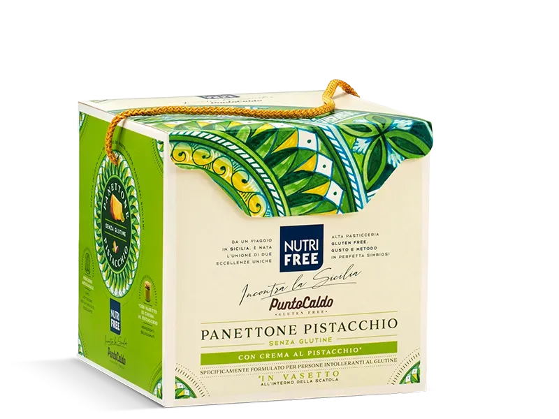 Nutrisi Panettone Pistacchio senza glutine