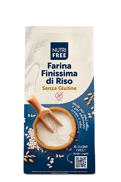 Nutrisi Farina Finissima di Riso senza glutine torte