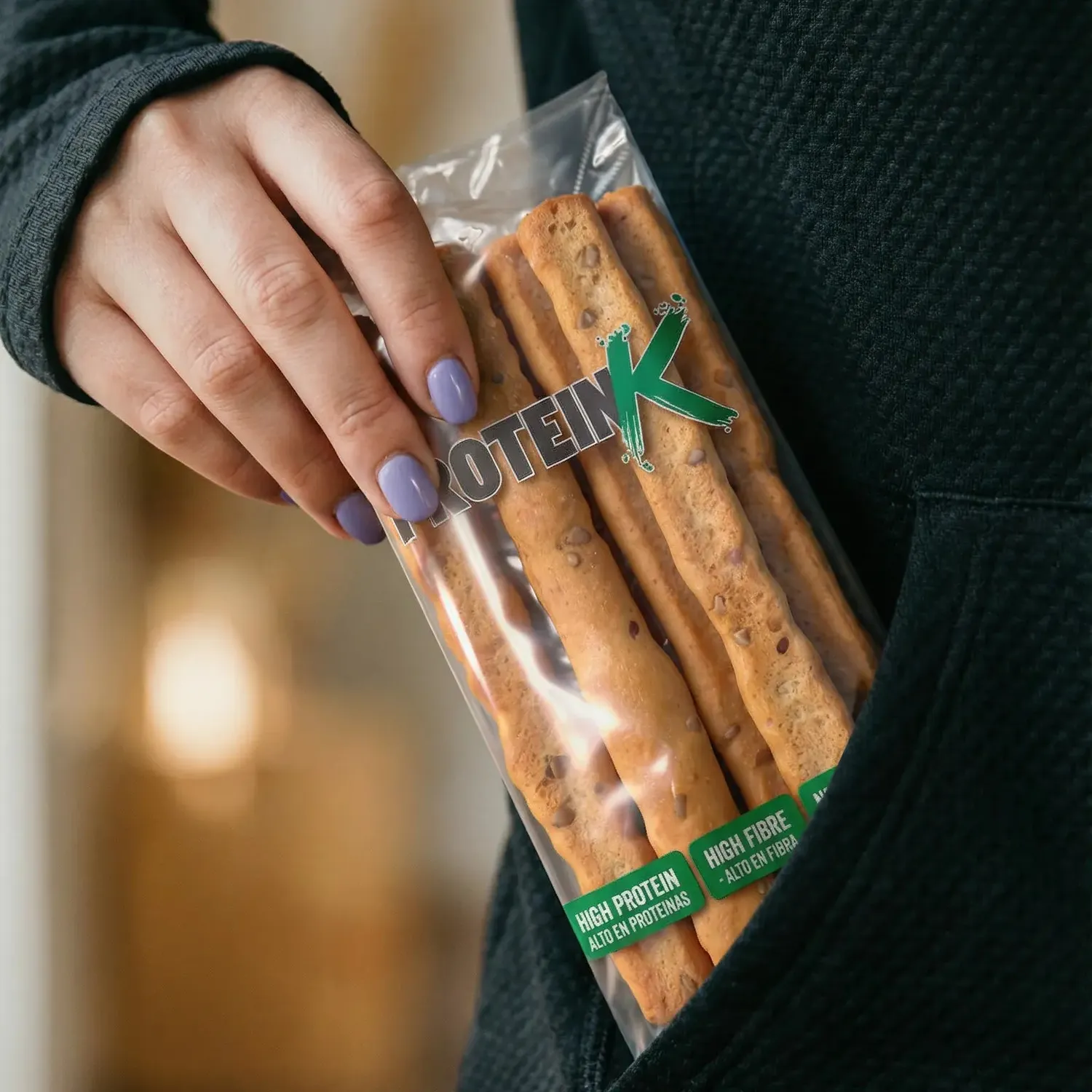 Protein K Protein Snack snack proteico 60 g ricco di fibre