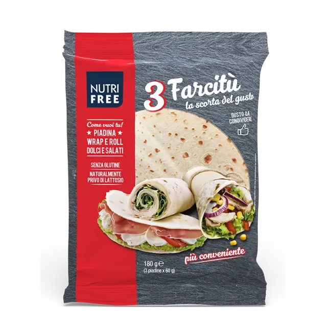 Nutrisi Farcitù panino farcibile 3 pezzi