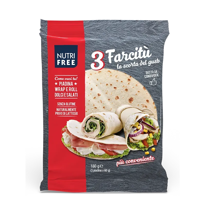 Nutrisi Farcitù panino farcibile 3 pezzi