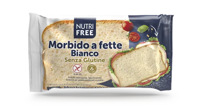 Nutrisi Morbido a fette Bianco pane 65 g senza lattosio