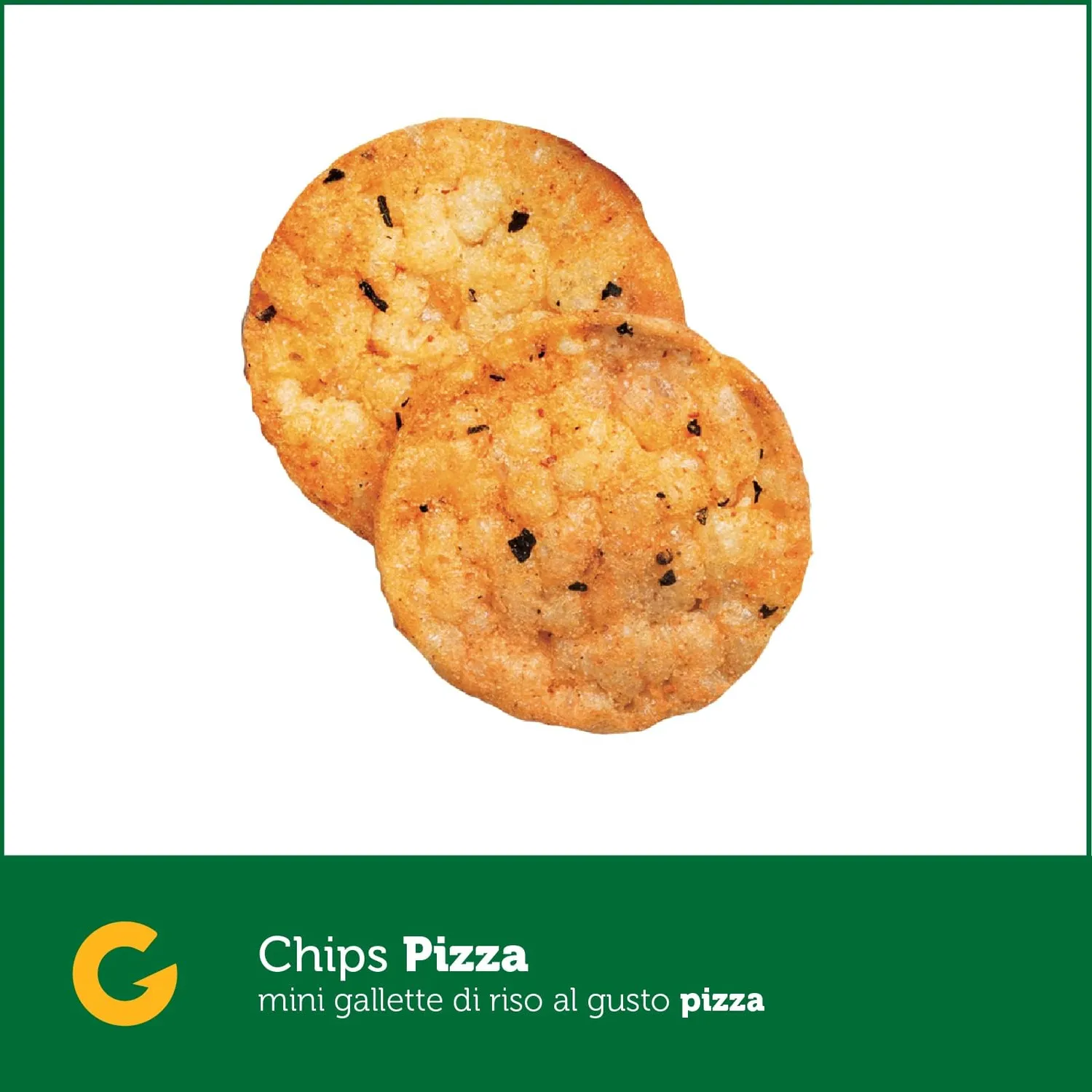 Giusto Chips alla Pizza snack senza glutine 40 g
