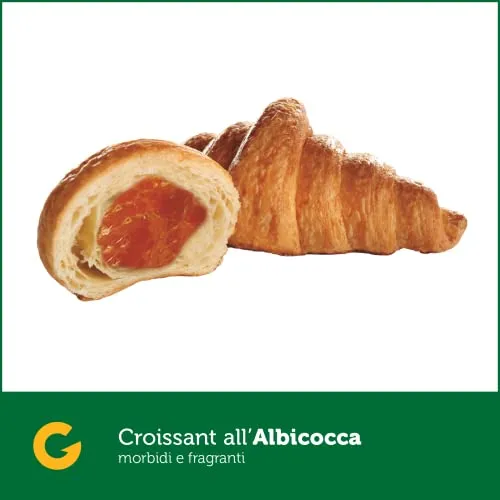 Giusto Croissant albicocca senza glutine 4x80 g