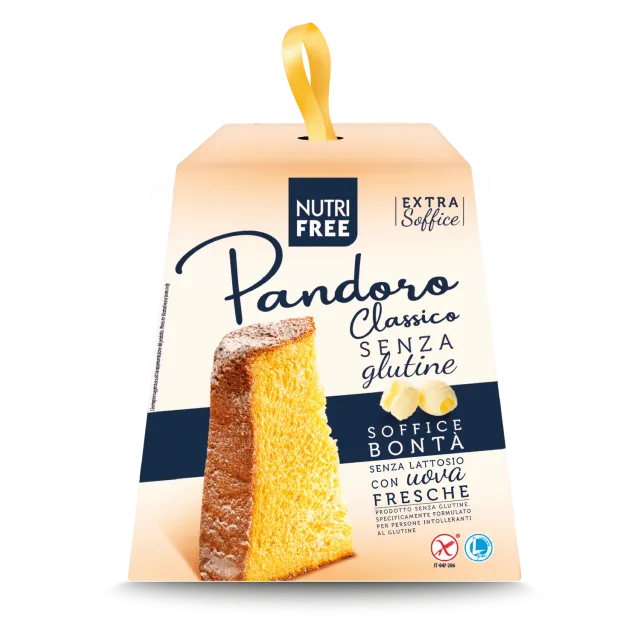Nutrisi Pandoro senza glutine e lattosio