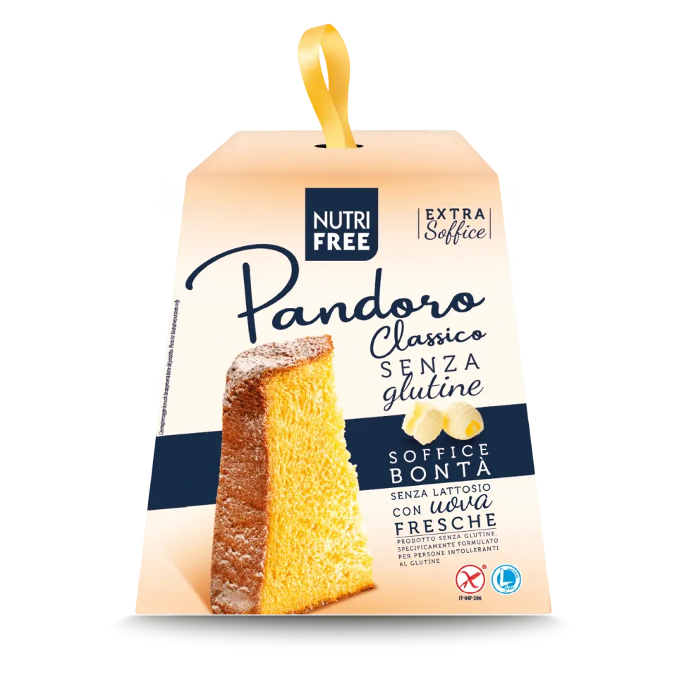Nutrisi Pandoro senza glutine e lattosio