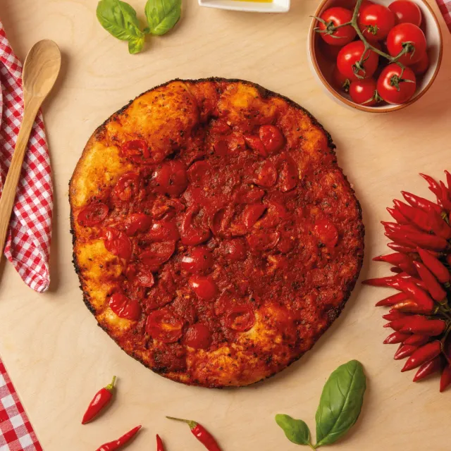 San Nicò Assassina focaccia barese piccante
