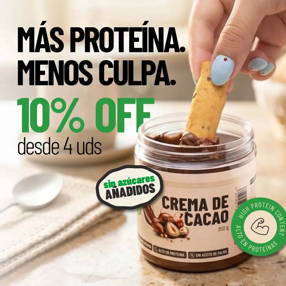 Protein K Crema Cacao Proteica Nocciole 200 g senza zuccheri aggiunti