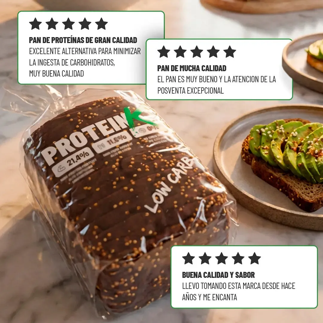 Protein K Protein Bread pane proteico 450 g low carb