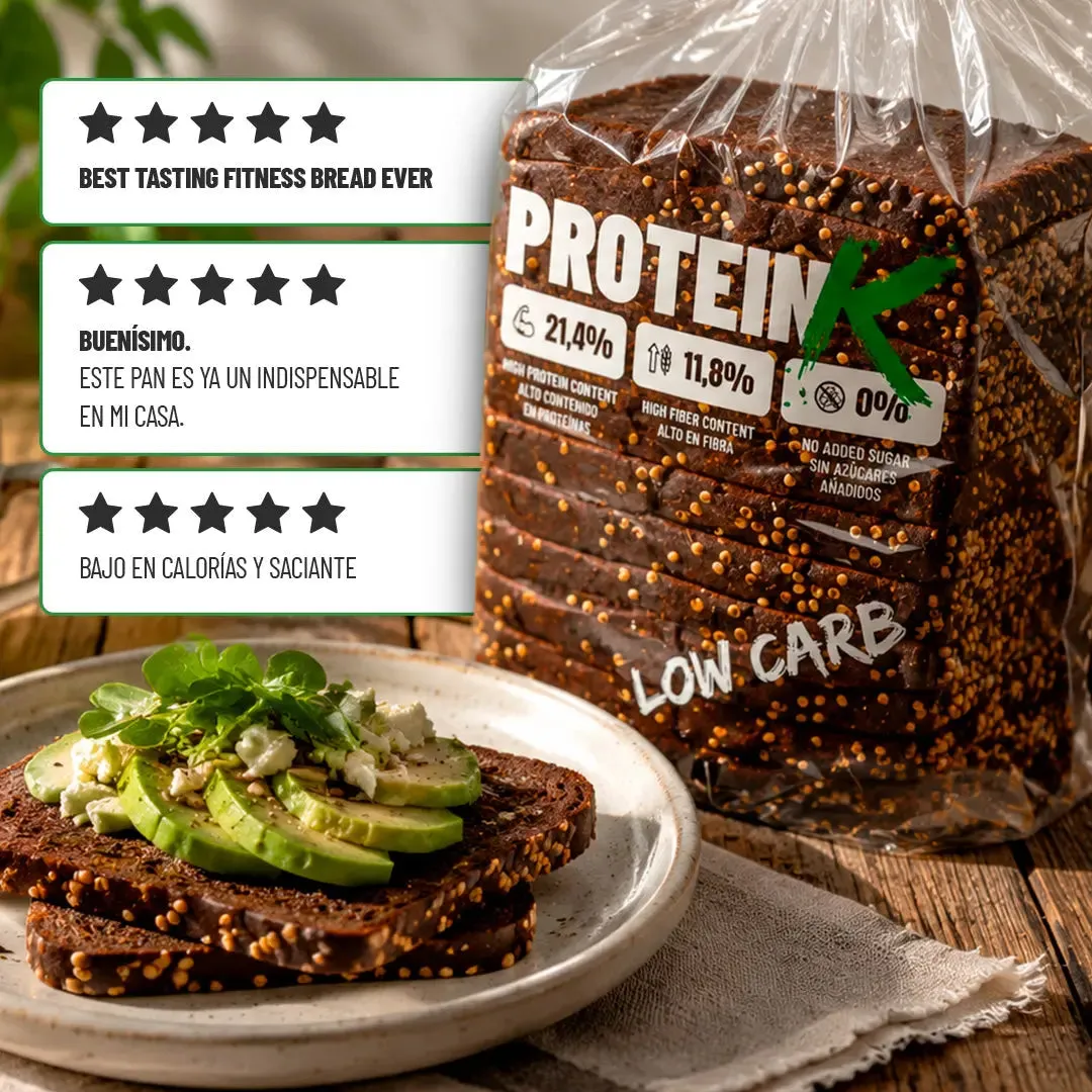 Protein K Protein Bread pane proteico 450 g low carb