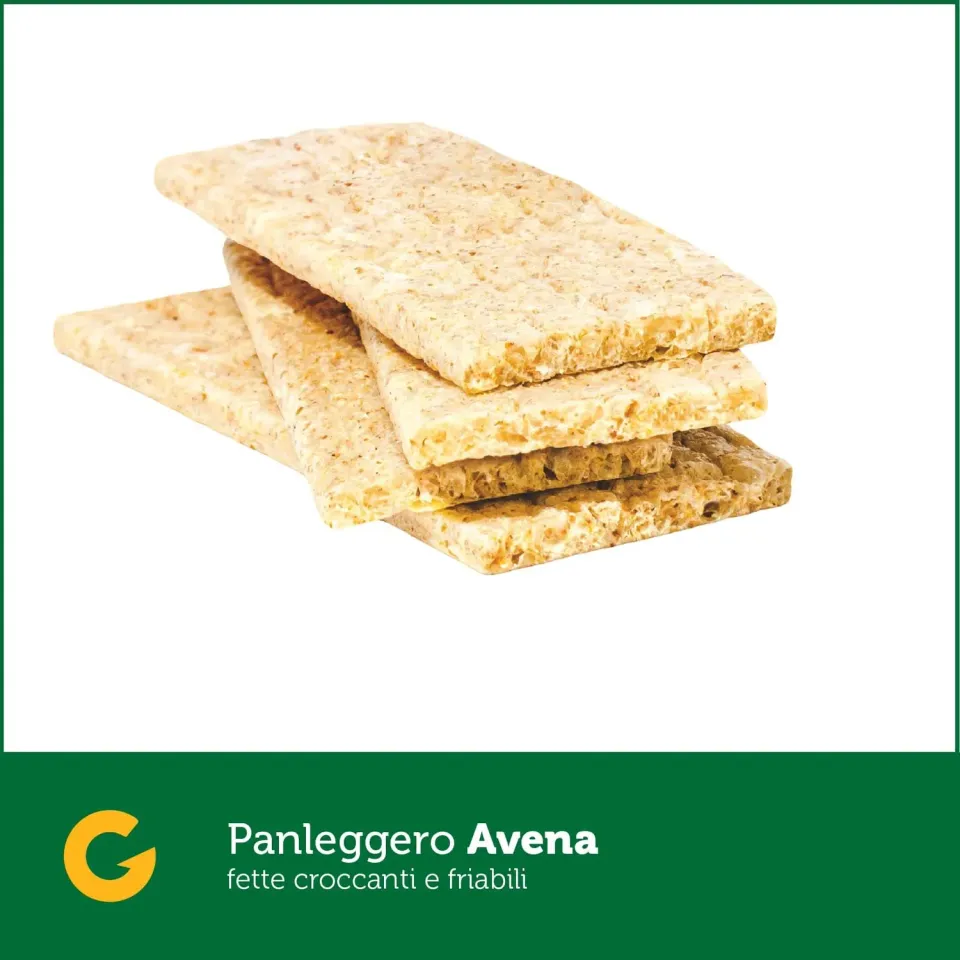 Giusto Pan Leggero avena senza glutine 150g croccante