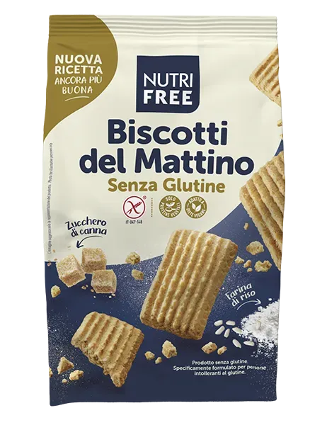 Nutrifree Biscotti del Mattino senza glutine vegani