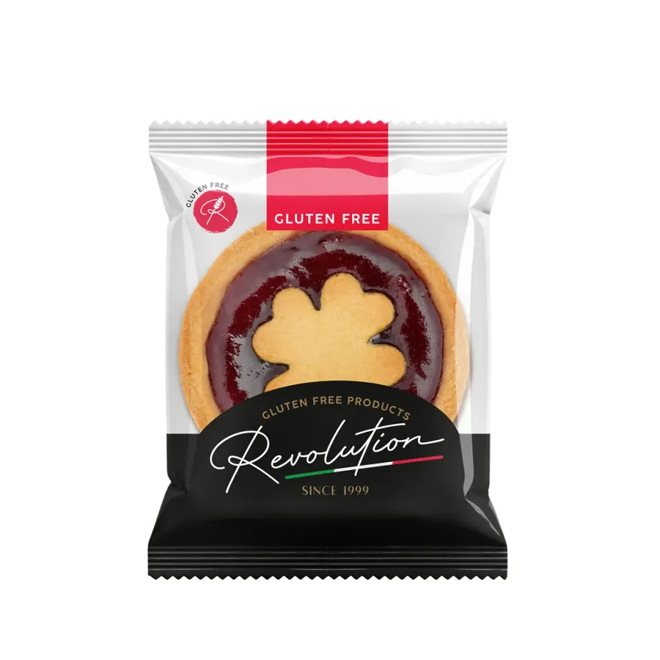 Revolution Food Crostatina Fragola crostatina senza glutine 60g