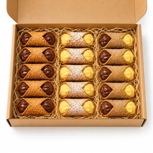 Keto 01 Carb Box Pasticceria box 5 pezzi crema pasticcera